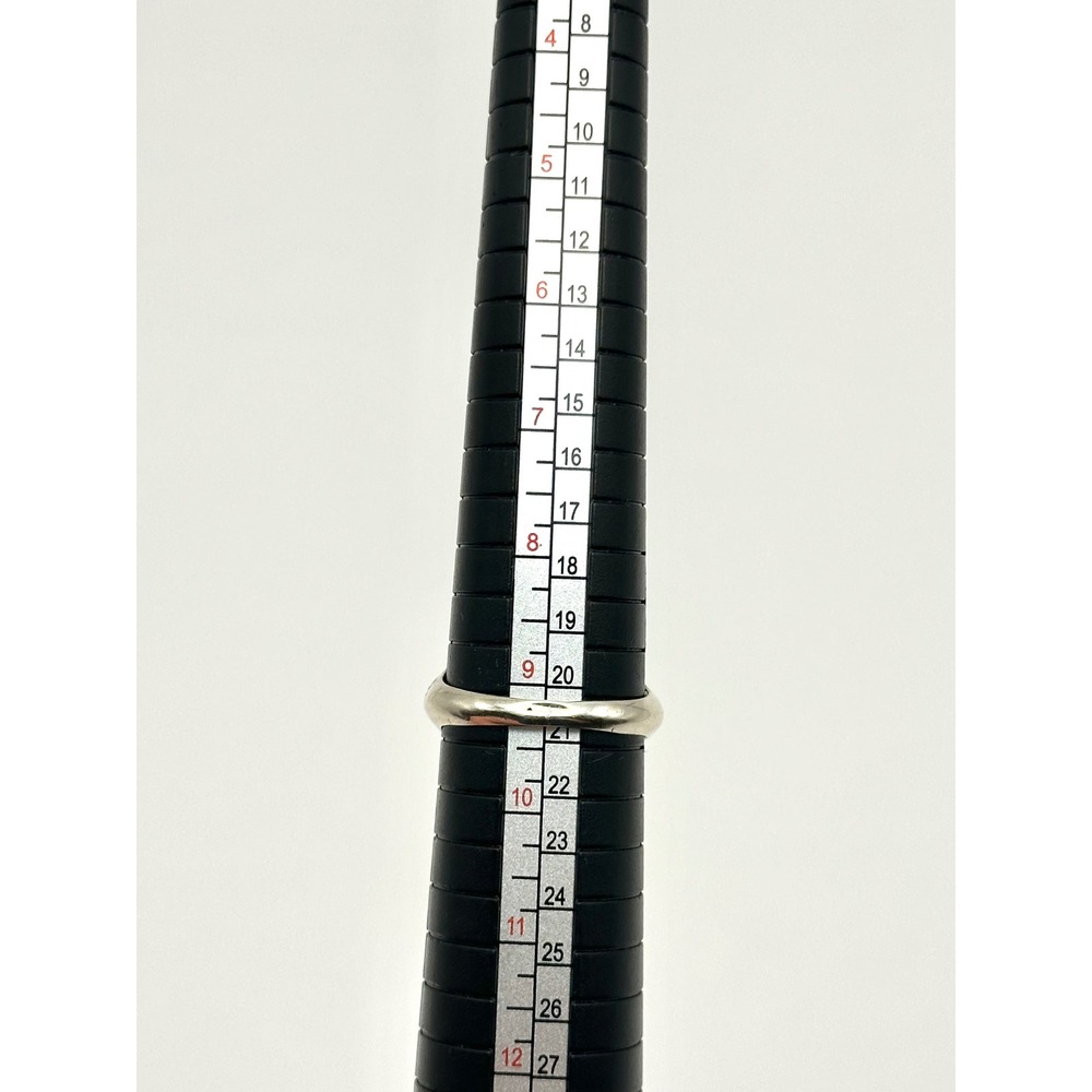 Faceted Ruby Filigree Sterling Silver Ring Size 9… - image 7